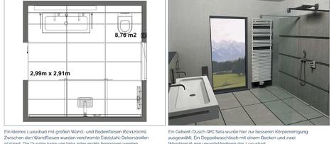  realisierte Bäder und Gäste-WCs