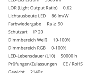 Technische Daten