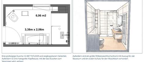  realisierte Bäder und Gäste-WCs