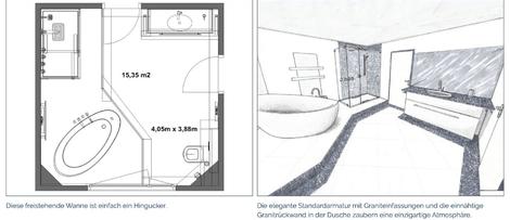  realisierte Bäder und Gäste-WCs